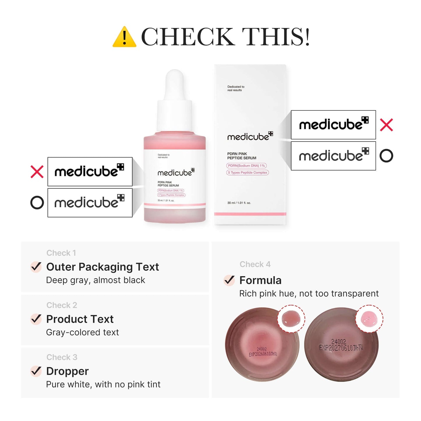 Medicube PDRN Pink Peptide Serum 